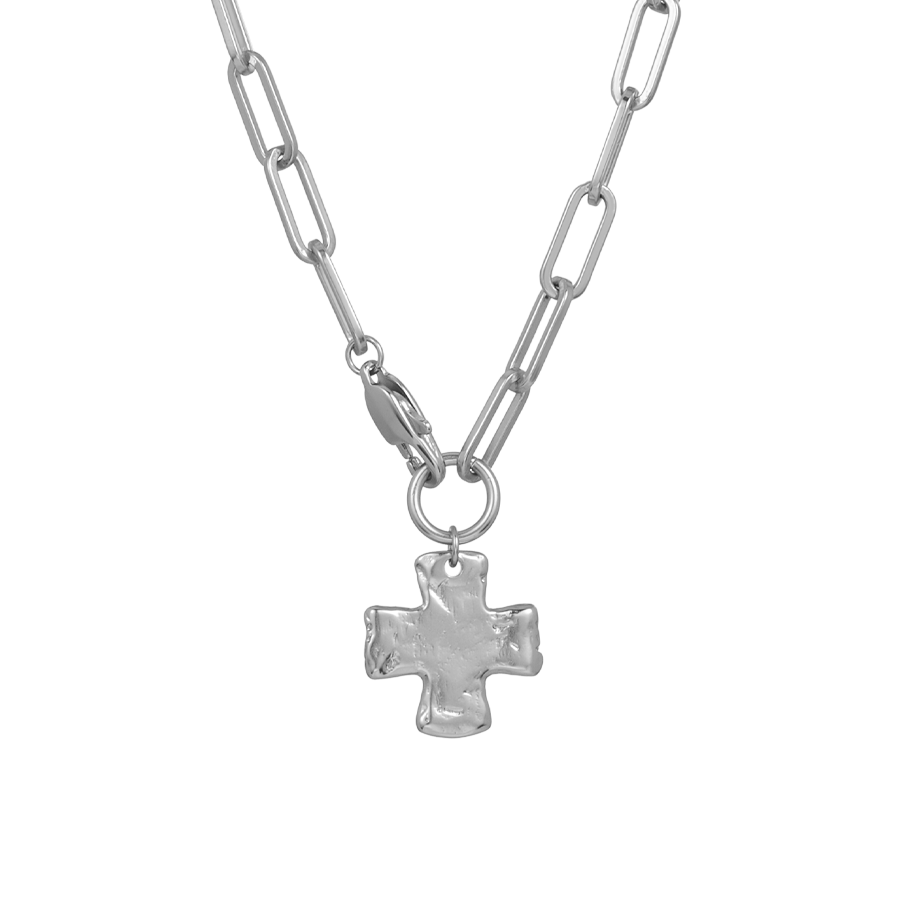 Chunky Cross Necklace