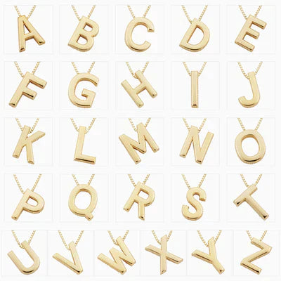 Love Initial Necklace