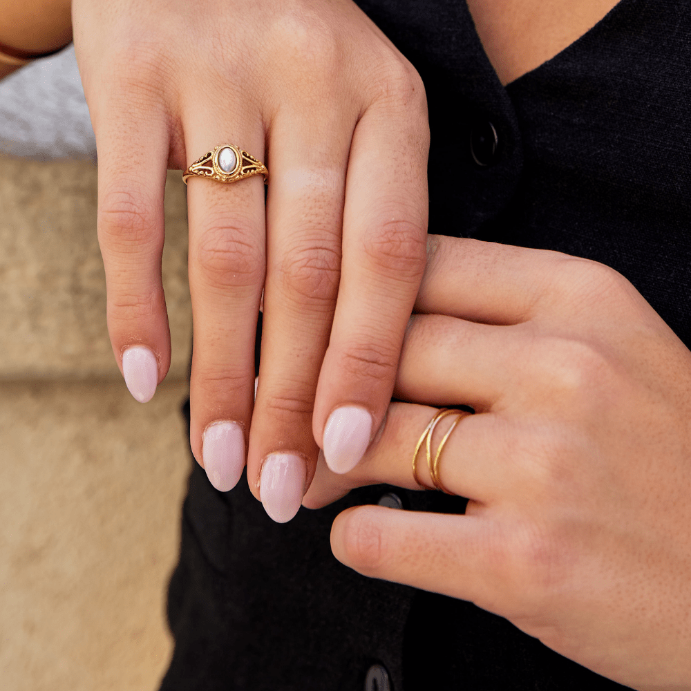 Infinity Gold Ring