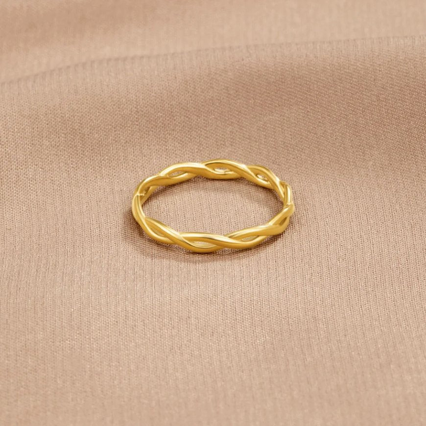 Twisted Gold Ring