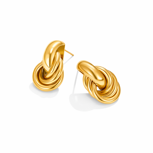 Sofia Twist Hoops
