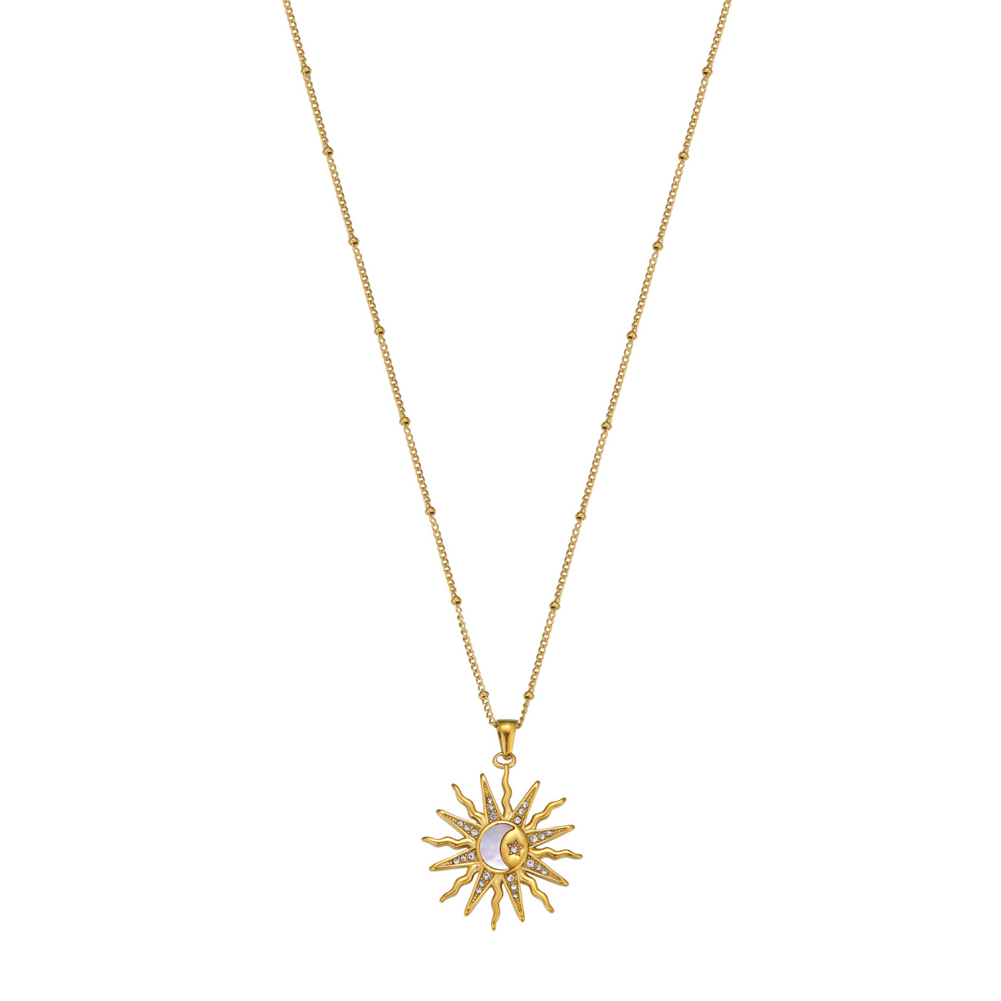 Alba Sun Necklace