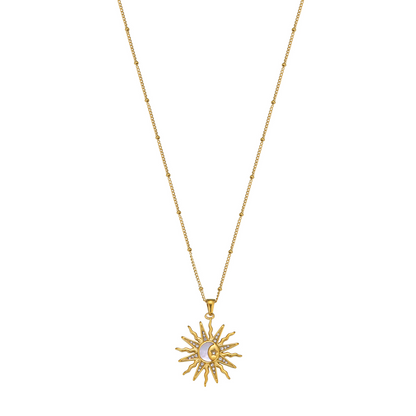 Alba Sun Necklace