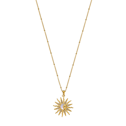 Alba Sun Necklace