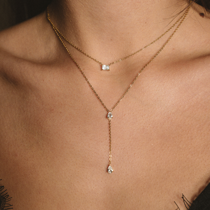 Teardrop Pendant Necklace