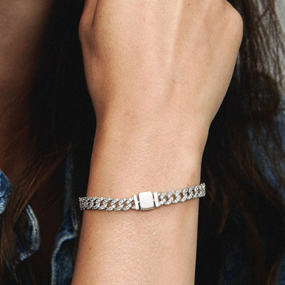 Moissanite Cuban Bracelet