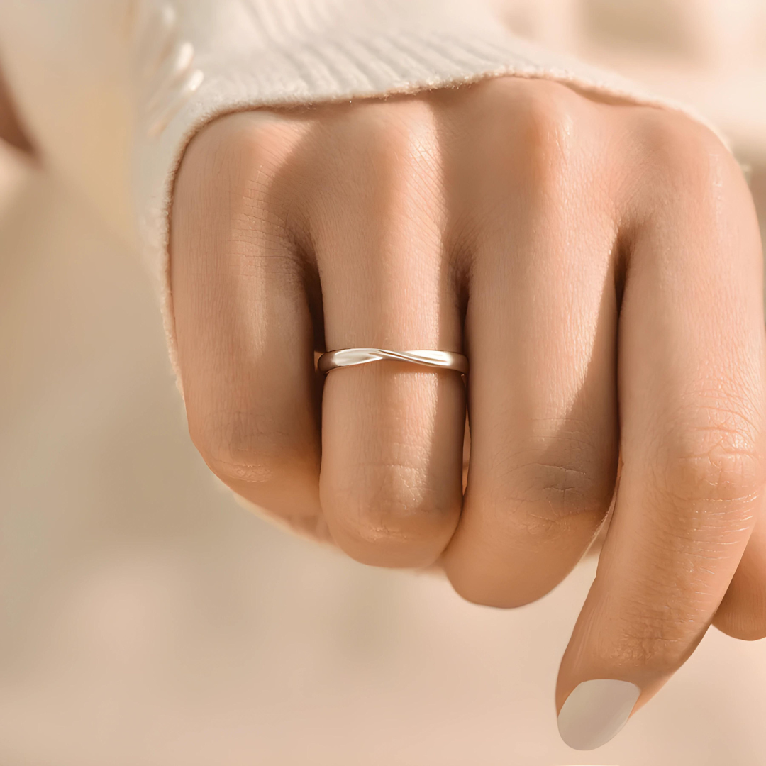 Love Promise Ring Set for Couples