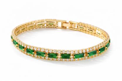 Josefina Emerald Bracelet
