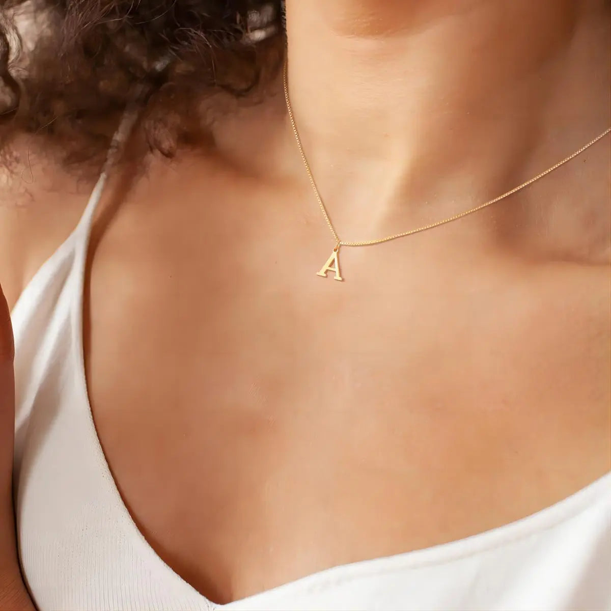 Love Initial Necklace