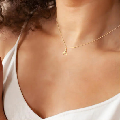 Love Initial Necklace