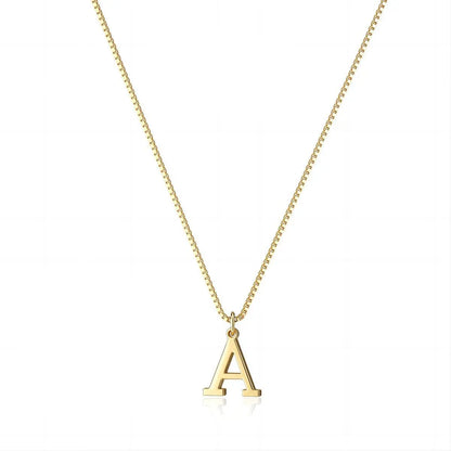 Love Initial Necklace