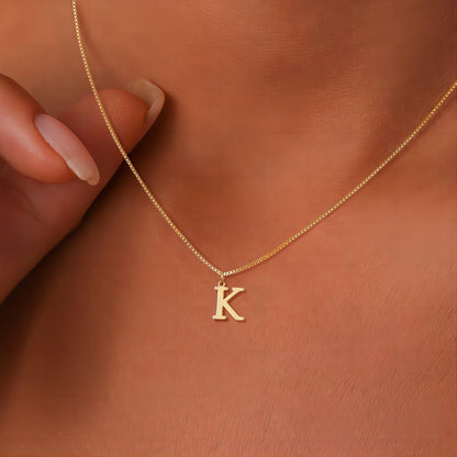 Love Initial Necklace