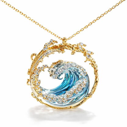 Aqua Sea Necklace