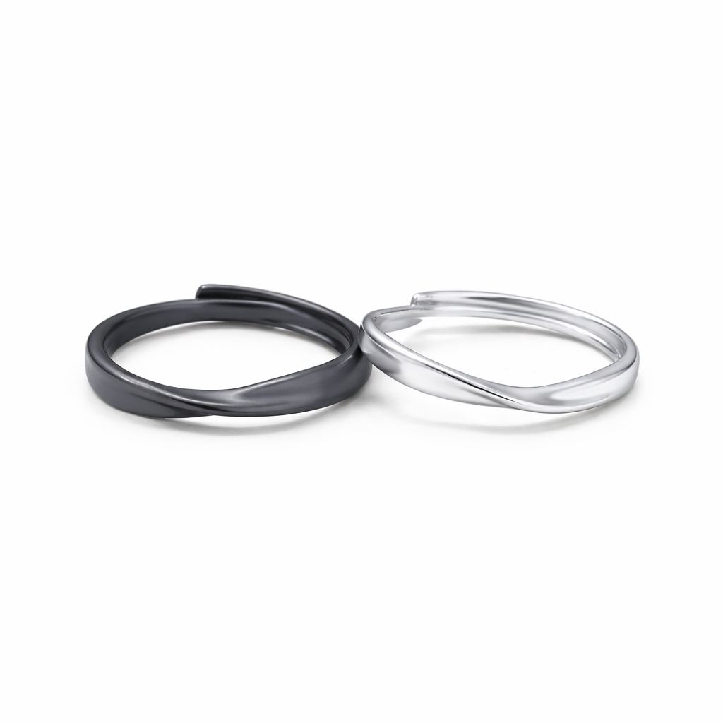 Love Promise Ring Set for Couples