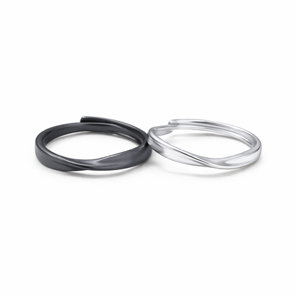 Love Promise Ring Set for Couples