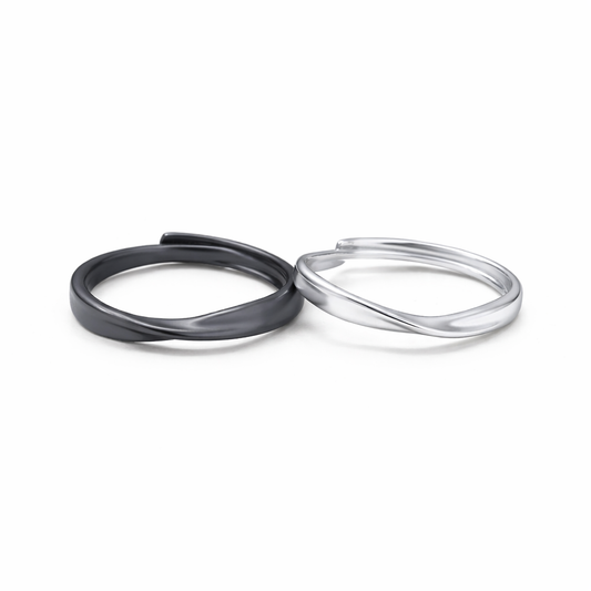 Love Promise Ring Set for Couples