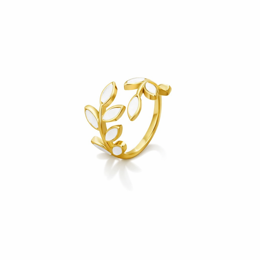 Gold Leaf Ring