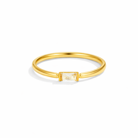 Leonore Baguette Ring