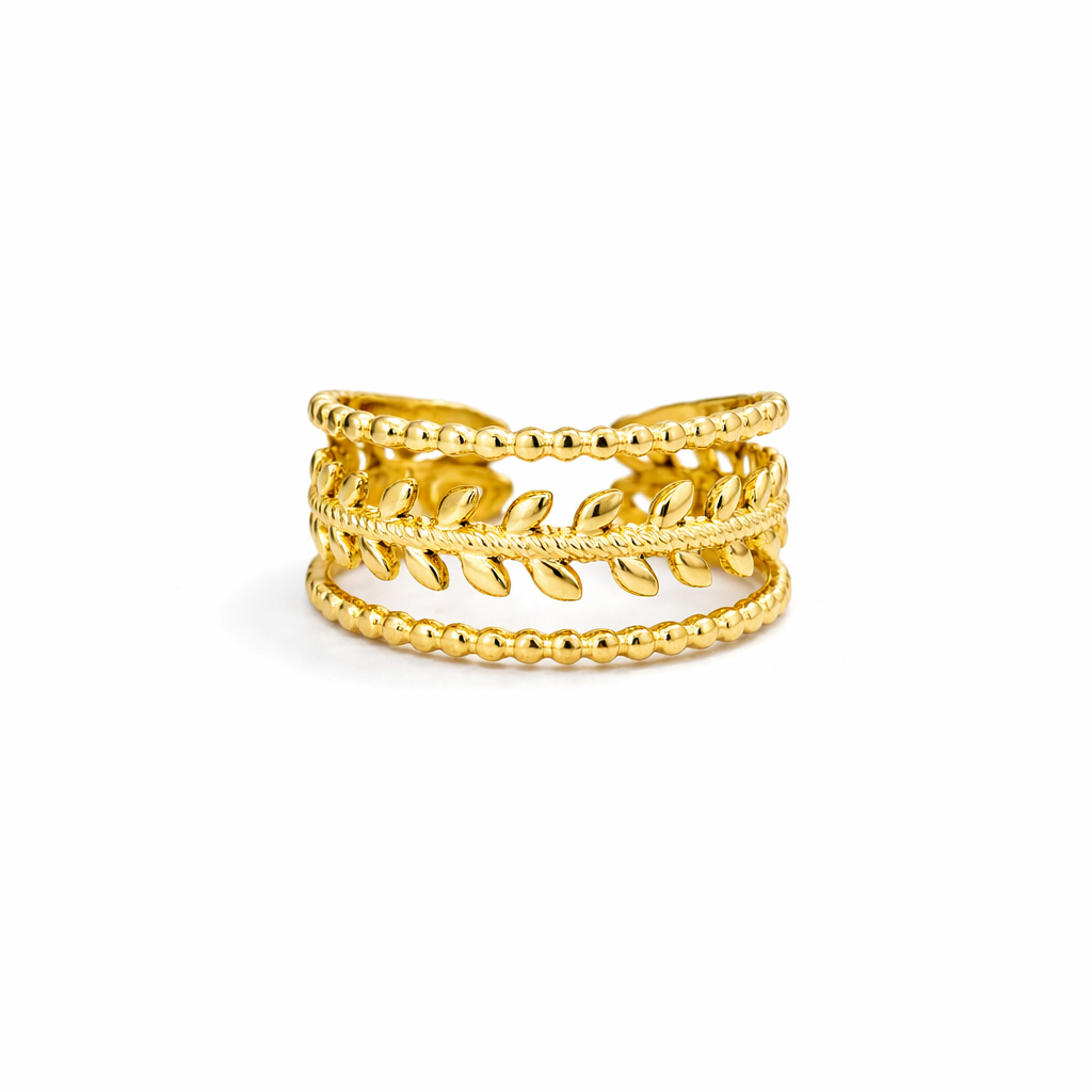 Marissa Gold Leaf Ring