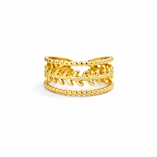 Marissa Gold Leaf Ring
