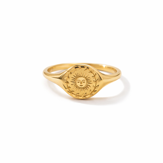 Solstice Gold Ring