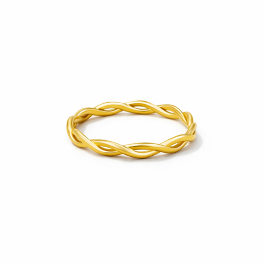 Twisted Gold Ring