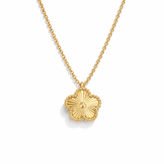 Gold Clover Necklace