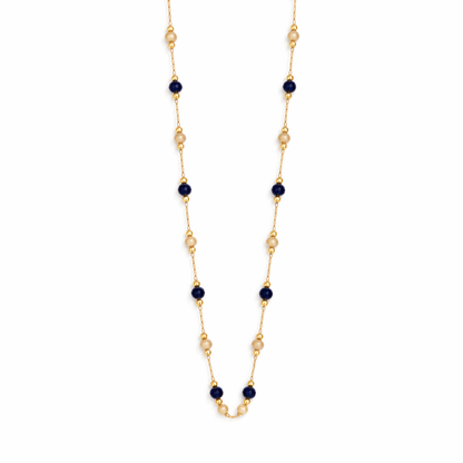 Lulu Midnight Pearl Necklace