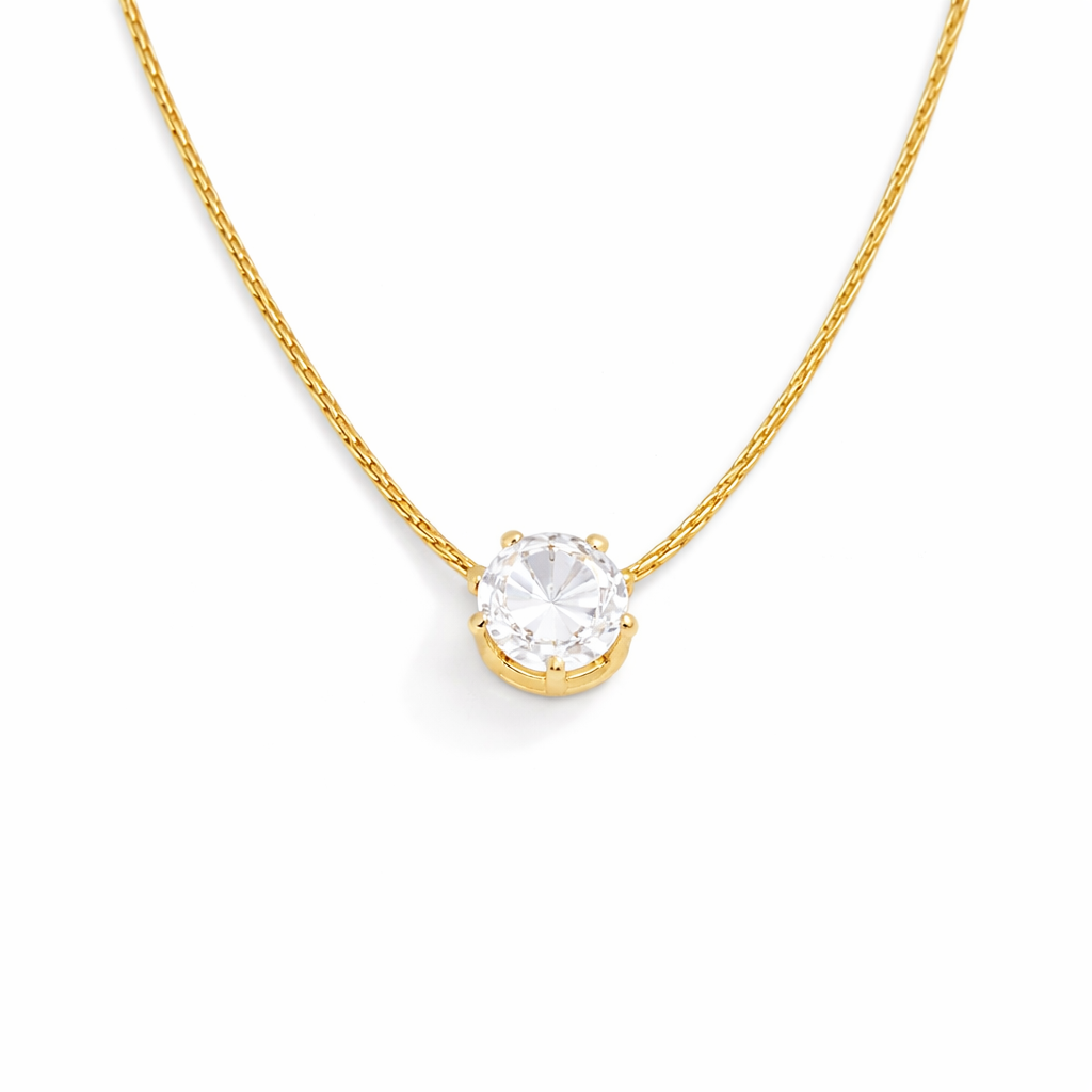 Delicate Round Crystal