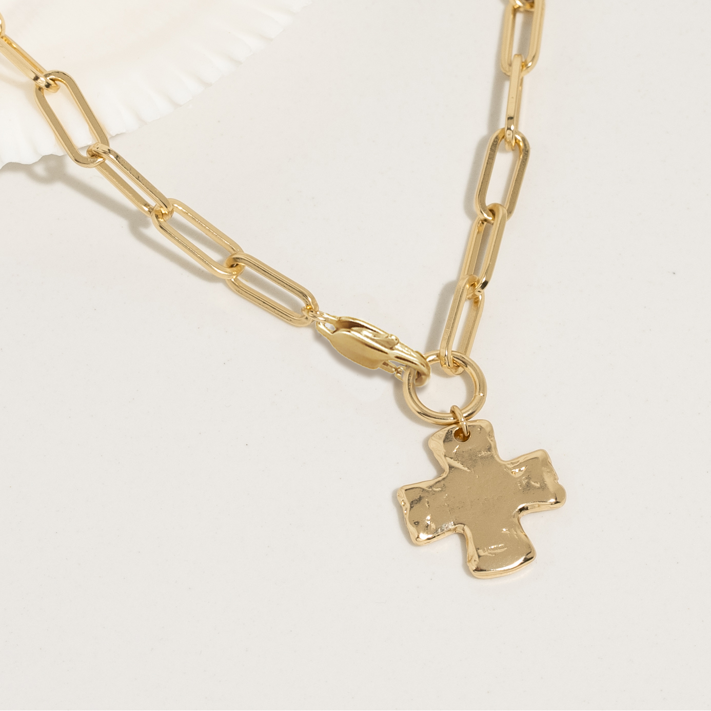 Chunky Cross Necklace