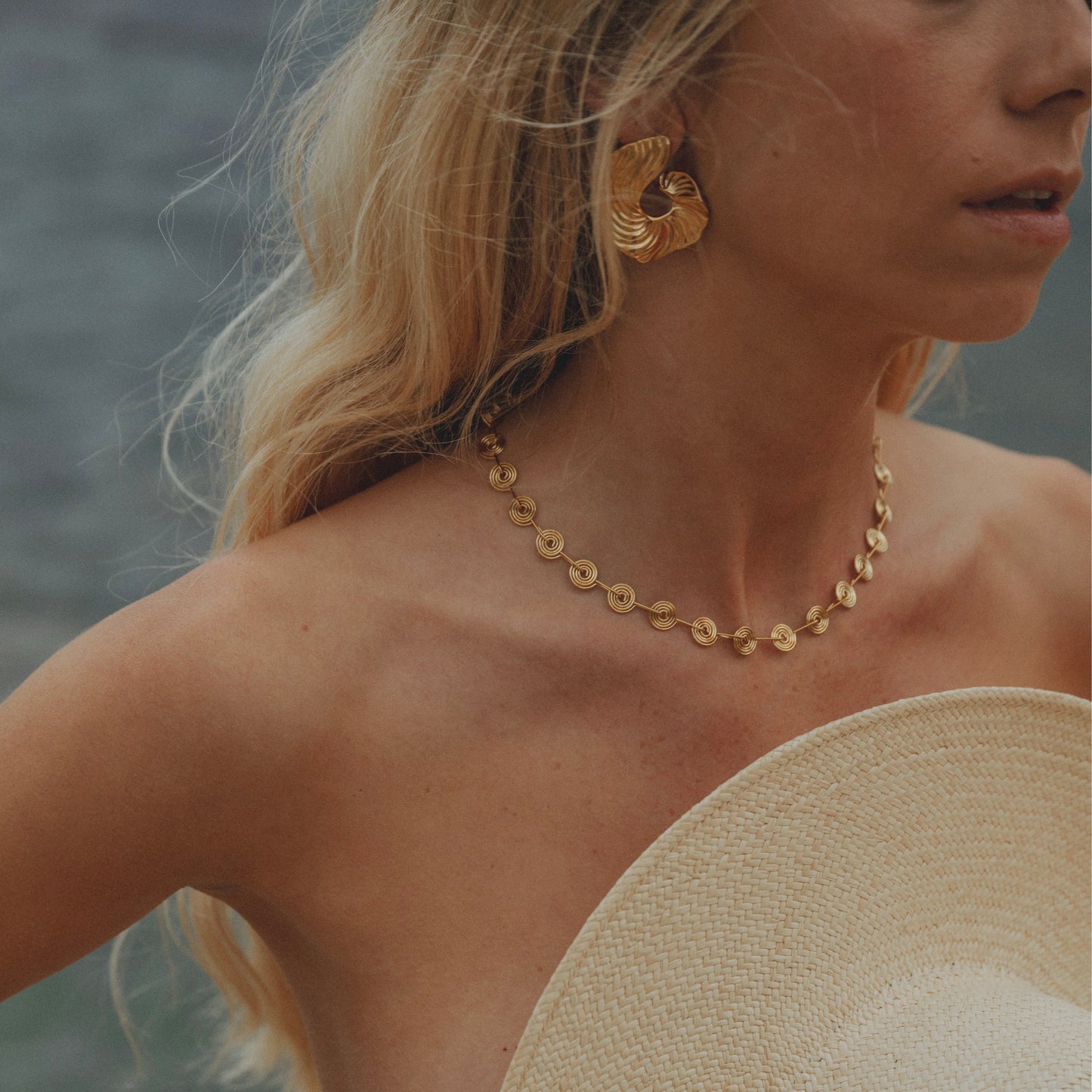 Swirl Necklace