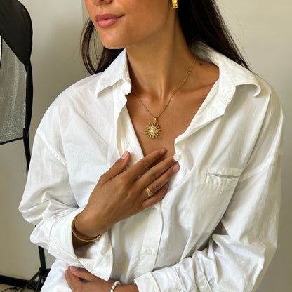 Alba Sun Necklace