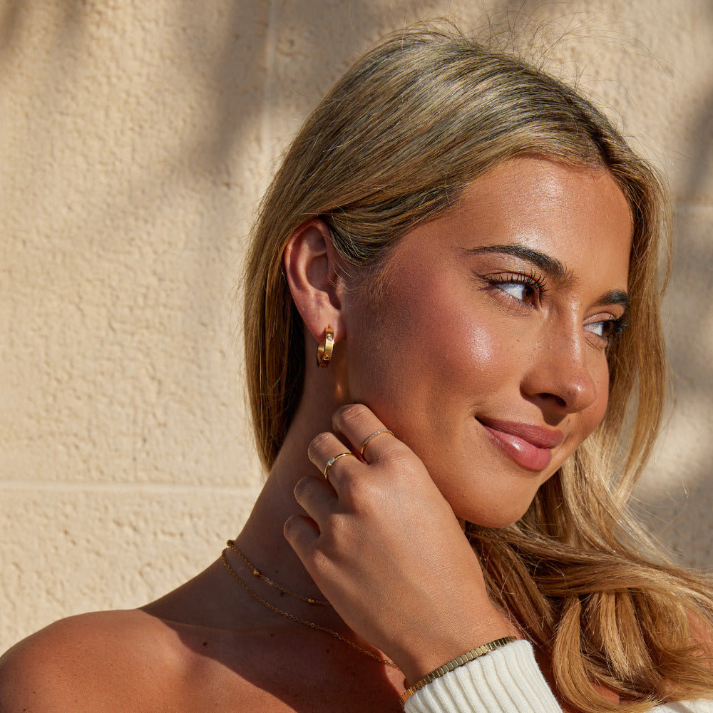 Small Heart Hoops