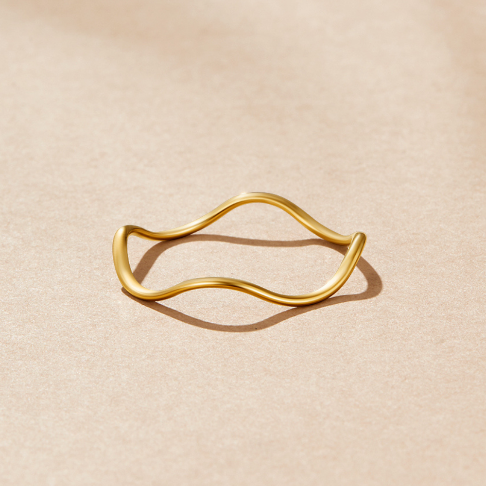 Tina Stackable Gold Ring