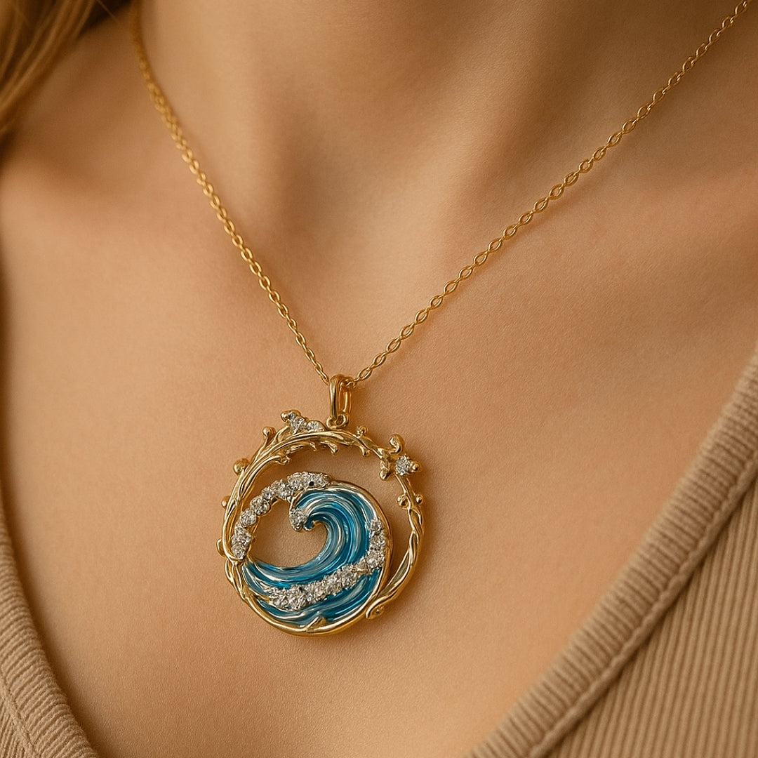 Aqua Sea Necklace