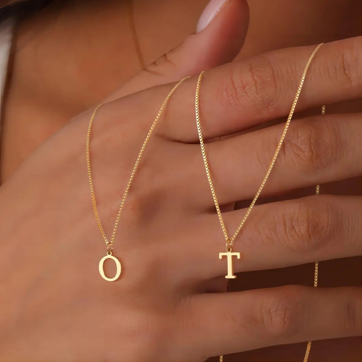 Love Initial Necklace