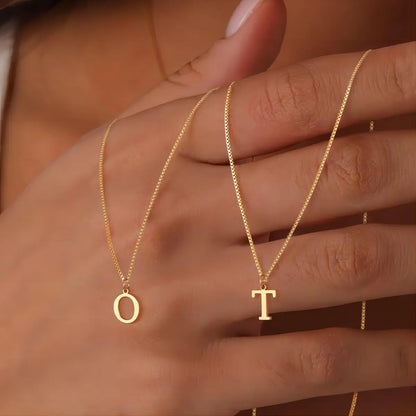 Love Initial Necklace