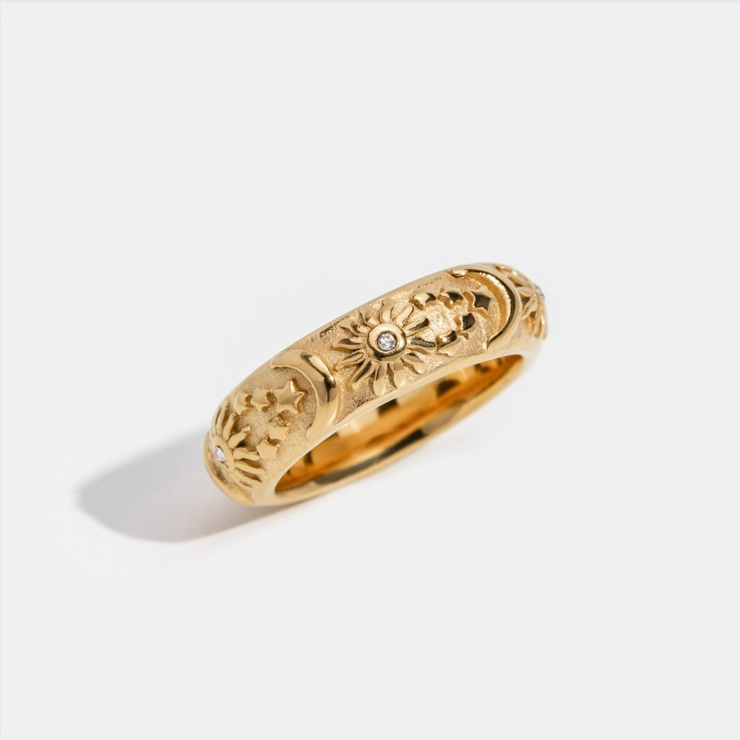 Celeste Gold Ring