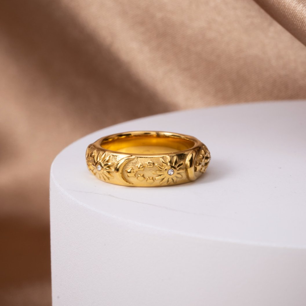 Celeste Gold Ring