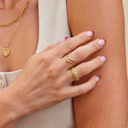 Celeste Gold Ring