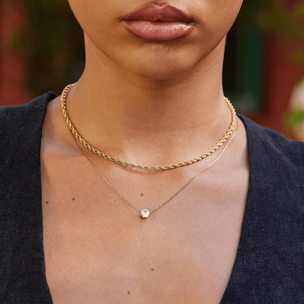 Delicate Round Crystal