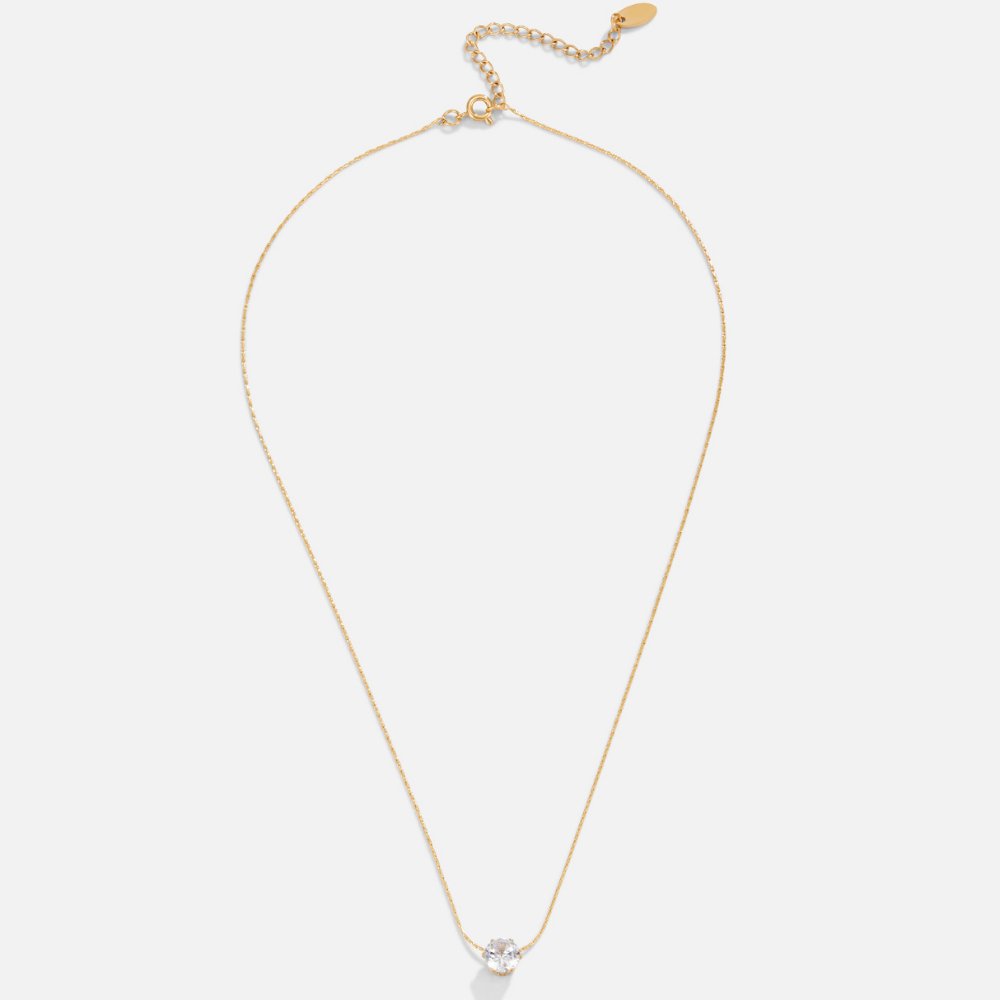 Delicate Round Crystal