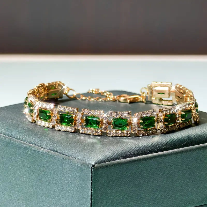 Josefina Emerald Bracelet