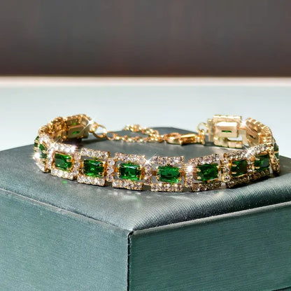 Josefina Emerald Bracelet