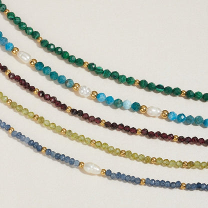 Beaded Emerald Bracelet