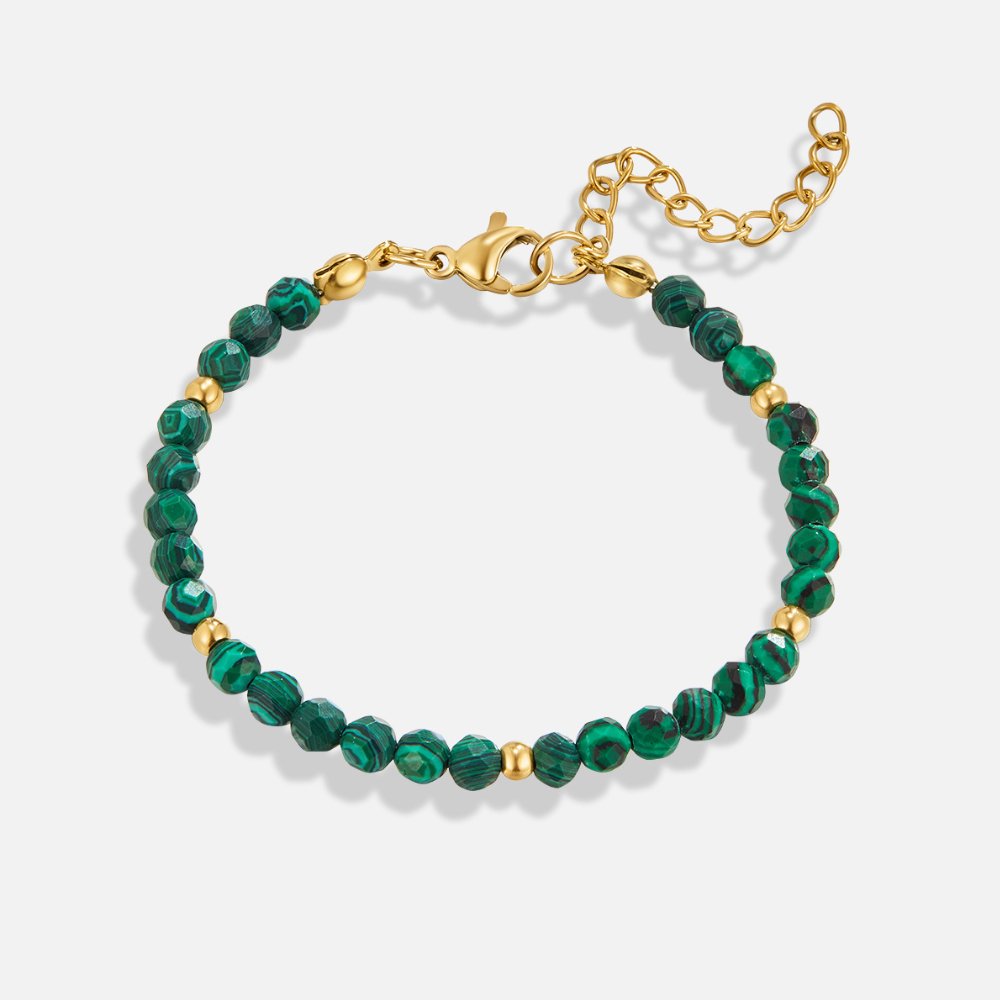 Beaded Emerald Bracelet