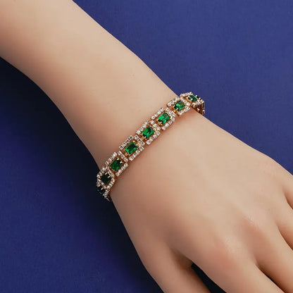 Josefina Emerald Bracelet