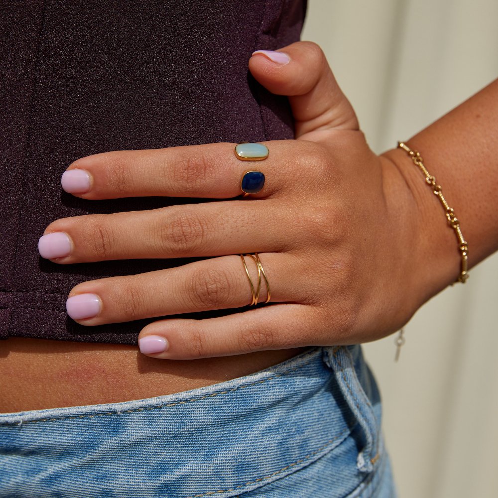 Infinity Gold Ring
