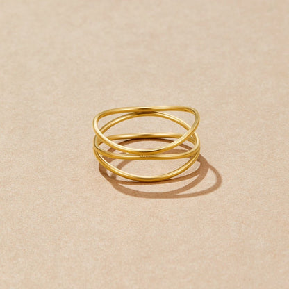 Infinity Gold Ring