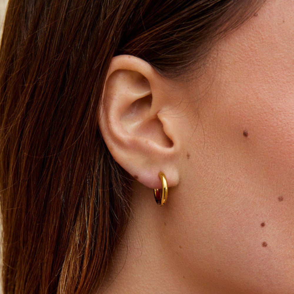 Gold Trio Mini Hoops Set